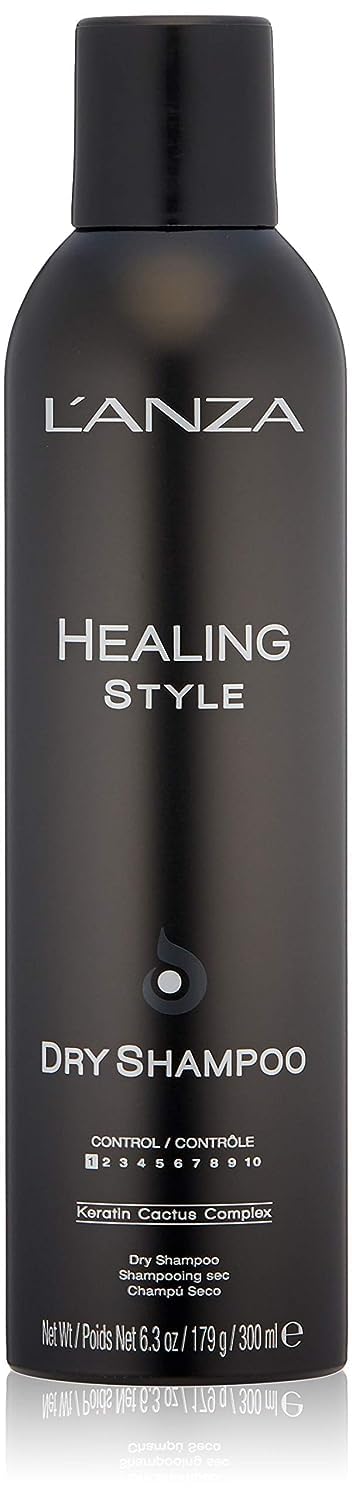 L'Anza Healing Style Dry Shampoo For Oily Hair, Volume And Fullness Cleansing Hair Volumizer, With Long-Lasting Absorption - Refresh & Volumize With No Residue (6.3 Fl Oz)