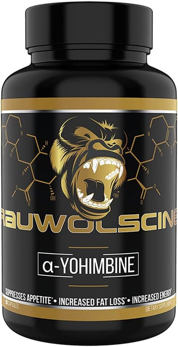 Gorilla Mind Rauwolscine ? Suppresses Appetite/Increased Fat Loss/Increased Energy (90 Capsules)