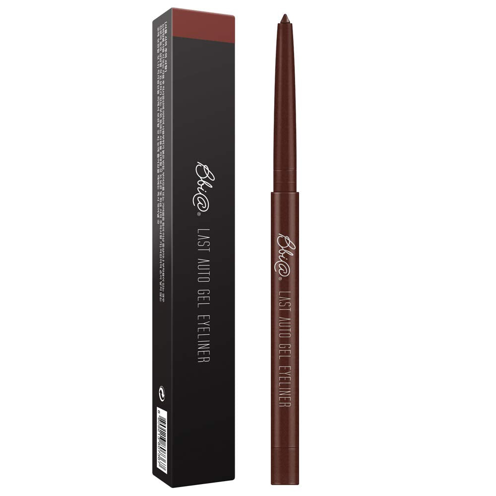 Bbia Last Auto Gel Eyeliner 17 Color – Multi-Use Longwear & Waterproof Mechanical Eye Liner Easy Drawing With Smooth Texture Smudge-Resistant Shadow & Glitter Vegan Korea Eye Makeup (03 Rose Brown)