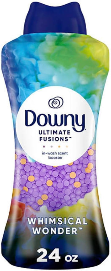 Downy Ultimate Fusions In-Wash Scent Booster Beads + Dual Action Scent Release, Whimsical Wonder (24 oz.)