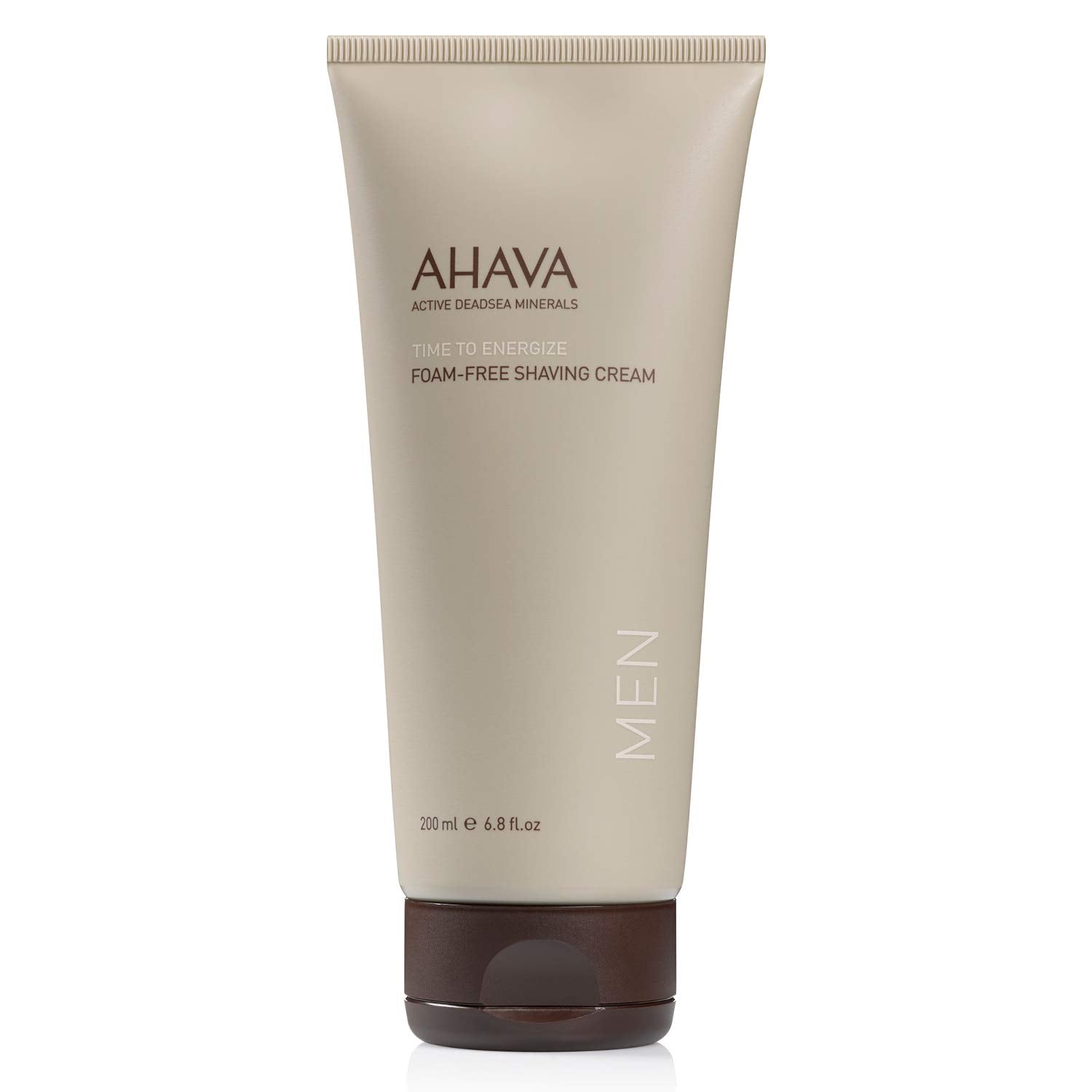 Ahava Men'S Foam-Free Shaving Cream - Foamless Silky Shaving Cream, Closer Shaving, Soothes & Softens, Enriched With Osmoter & G-Force: Ginger Root, Ginseng, Ginkgo Biloba & Green Tea, 6.8 Fl.Oz : Beauty & Personal Care
