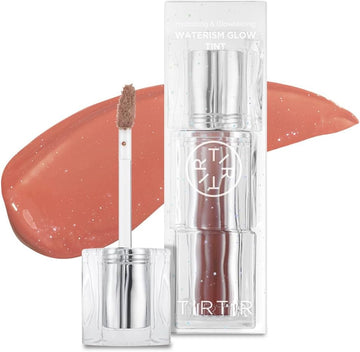 Tirtir Waterism Tinted Lip Gloss #08 Summer Pumpkin, 0.14 Fl Oz – Kiss Ready Lipgloss, 12H Long Lasting Non Sticky Natural Tinted Glow Korean Multiuse Cheek And Lip Tint For Women Gift