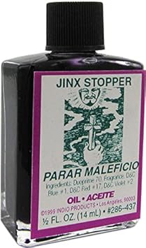Indio Oil- Jinx Stopper 1/2Oz : Beauty & Personal Care