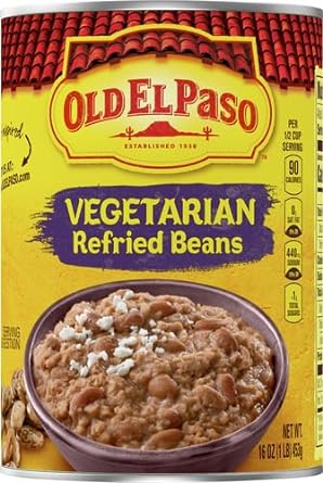 Old El Paso Vegetarian Refried Beans, 16 oz