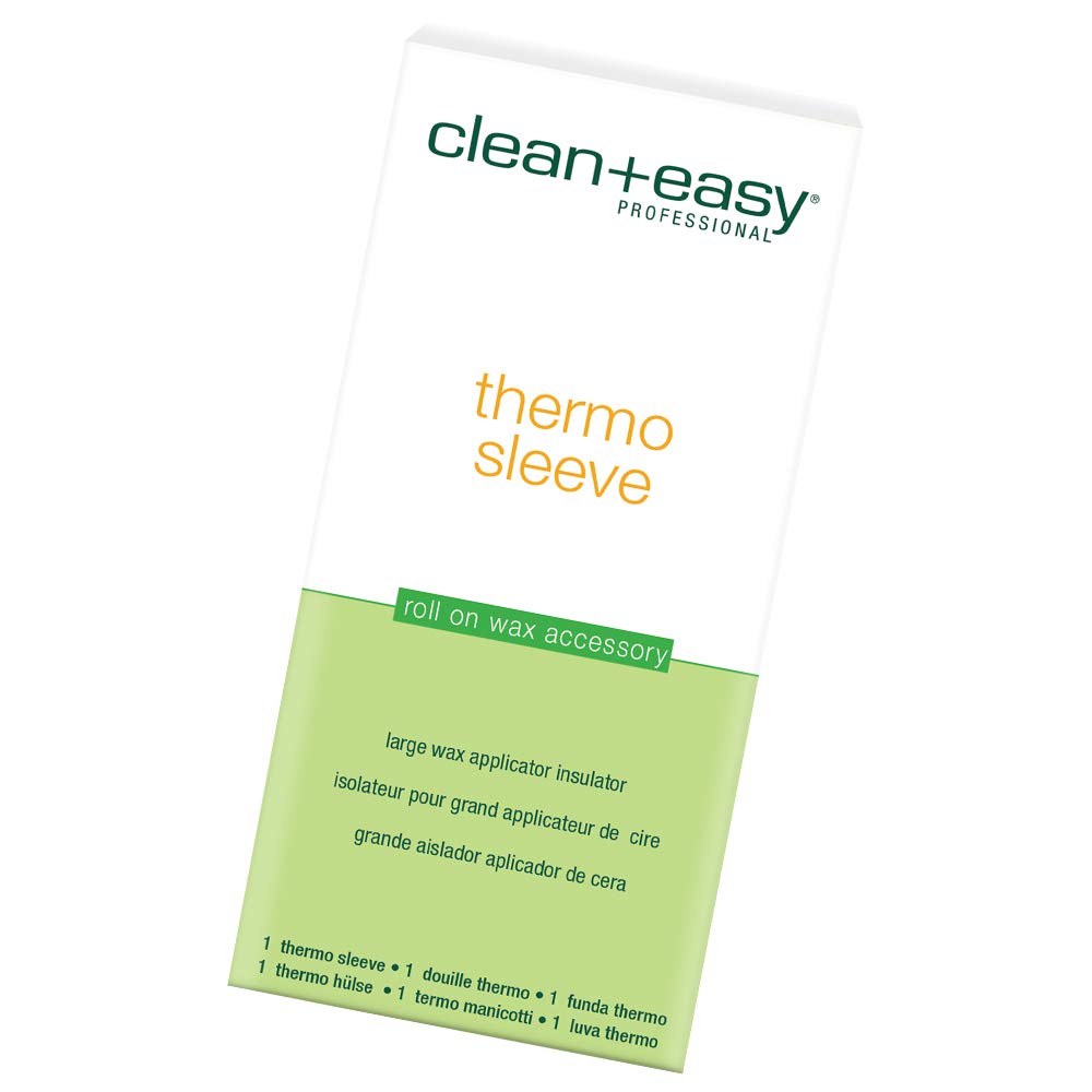 Clean + Easy Thermo Sleeve Roll On Wax Holder For Refill Cartridges, Wax Applicator Insulator, For Professional And Personal Use, 1 Pc