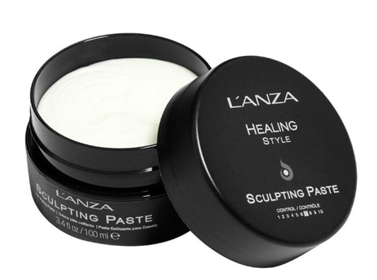 L'Anza Healing Style Sculpting Paste With Strong Hold Effect, Sculpts & Defines Hair While Styling, With Advanced Control Technology And Natural Ingredients, Suitable For All Hair Types (3.4 Fl Oz)