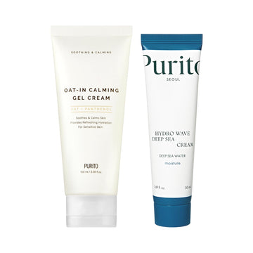 Purito Oat-In Calming Gel Cream 100 Ml Deep Sea Cream Set