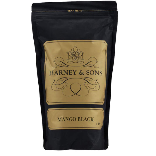Harney & Sons Black Tea Oz Loose Leaf Black Tea, Mango, 16 Ounce