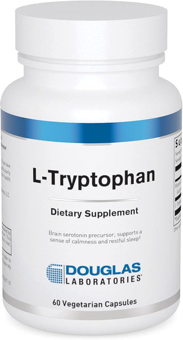 Douglas Laboratories L-Tryptophan | Supports Melatonin Production, And Restful Sleep | 60 Vegetarian Capsules