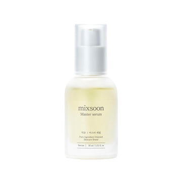 Mixsoon Master Serum Moisturizing Facial Serum Centella Panthenol For Sensitive Skin Korean Skin Care 1.01 Fl Oz/30Ml