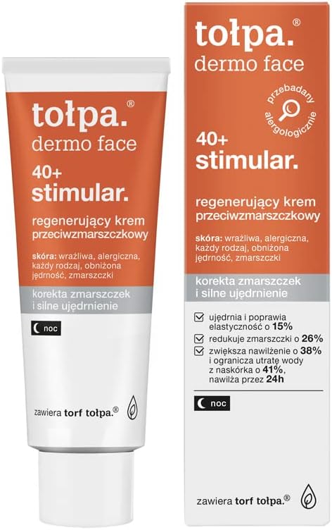 Tolpa Dermo Face 40+ Stimular Regenerating Anti-Wrinkle Cream Night 40 Ml