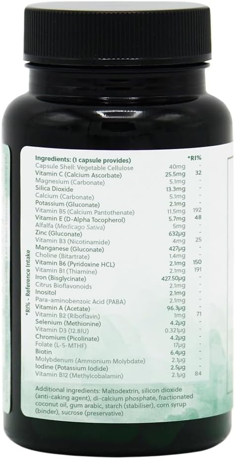 Kids Multivitamin Supplement | Multivitamin for Children | Unique Small Capsule Design | 120 Capsules | G&G Vitamins : Amazon.co.uk: Health & Personal Care