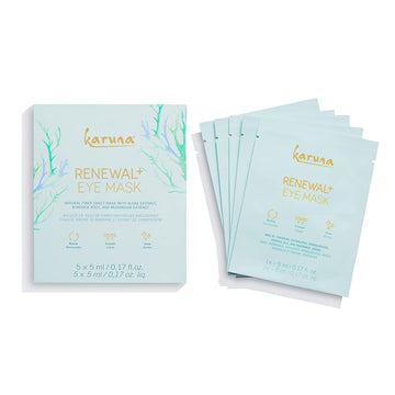 Karuna Skin - Drench Hydrating Sheet Mask, Pore-Minimizing Facial Skin Care Products, Hydrating Sheet Masks With Pear Extract & Peony, Face Mask For Skin With Acne & Dark Spots, 0.74 Fl. Oz./22 Ml