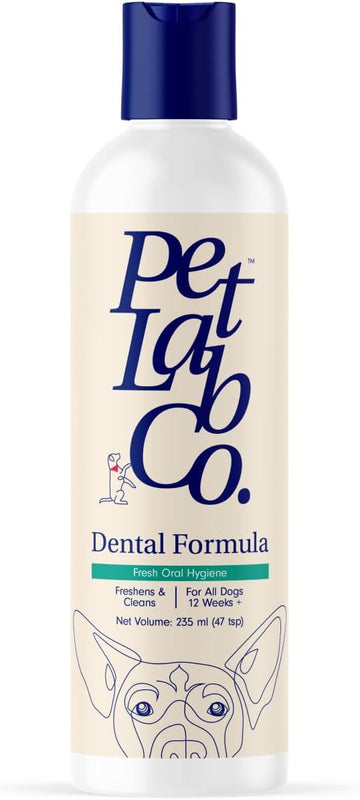 PetLab Co. Dog Dental Formula – Help Keep Breath Fresh, Target Plaque & Tartar Build-Up - Easy to Use - Support Overall Oral Hygiene - Dental Formula for Dogs?MTWE1