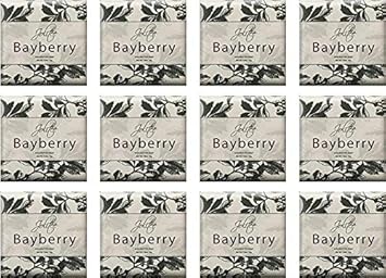 Jolitee French Milled Botanical Soap Set Of 12 In Fabulous Scents, Individually Wrapped Vegetable Based Mini Soaps With Essential Oils, Shea Butter And Natural Extracts Collection (Bayberry) : Beauty & Personal Care