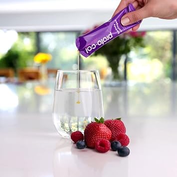 Proto-Col Beauty Collagen Supplements for Women - 10,000mg Bovine Collagen Peptides with Hyaluronic Acid, Vitamins and Minerals - Red Berry Flavour - 15 Sachets : Amazon.co.uk: Health & Personal Care