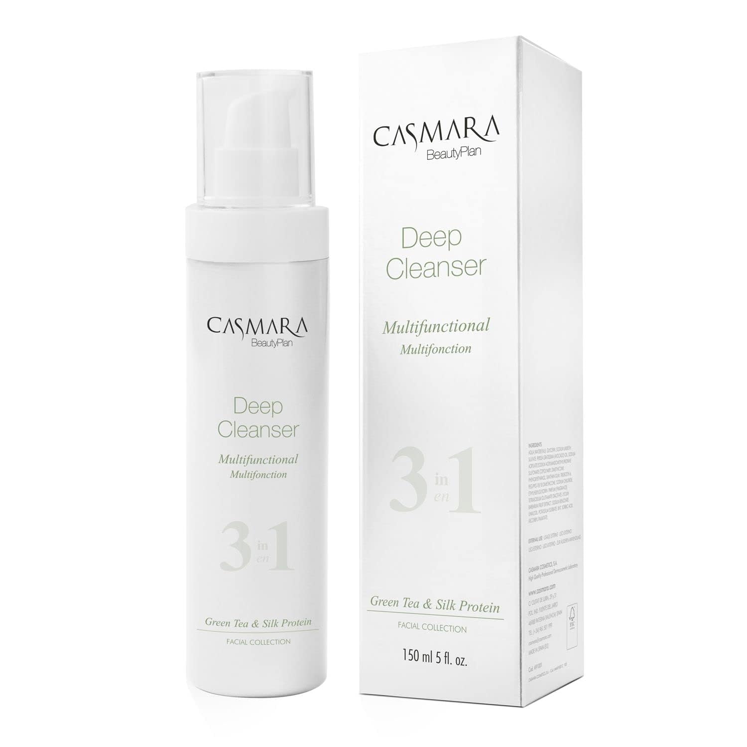 Birsppy Casmara Nettoyant 3 En 1 Deep Skin Cleanser - 150Ml