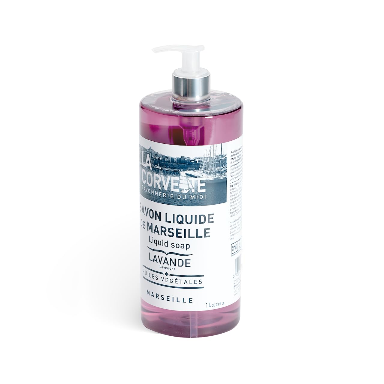 La Corvette Liquid Marseille Soap Lavender 1L