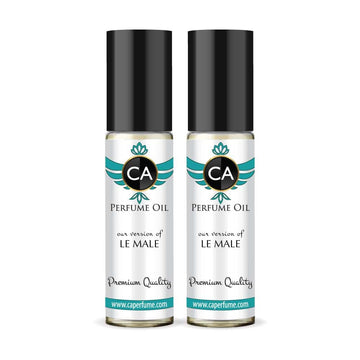 Ca Perfume Impression Of J. Mlon Velvet Rose & Oud For Men Replica Fragrance Body Oil Dupes Alcohol-Free Essential Aromatherapy Sample Travel Size Concentrated Long Lasting Roll-On 0.3 Fl Oz/10Ml
