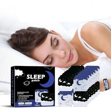 Extra Strength Sleep Patches for Adults – Relieves Stress, Anxiety, and Insomnia | Brain Relax Stickers | Personal Sleep Aid Accessories (28 Pcs/Box)