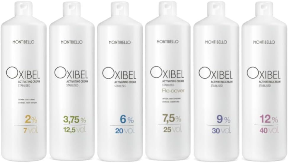 Montibel-Lo Oxibel, 25 Volt Cream Hair Lightener, 1000 Ml