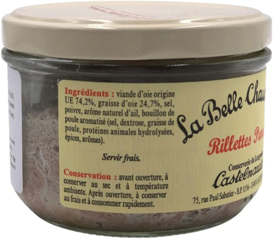 La Belle Chaurienne Goose Rillettes 180G X 6