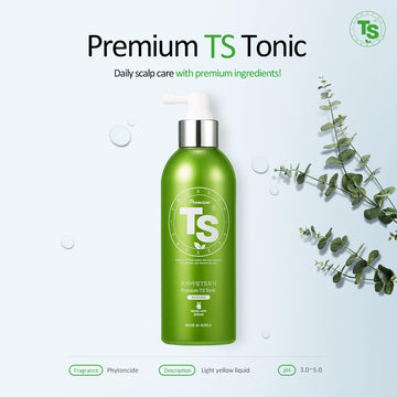Premium Ts Tonic 8.45 Fl Oz / 250Ml, Anti-Thinning, Scalp Nourishing Spray, Relieves Itchy, Dry, Flaky Scalp, Free From Paraben