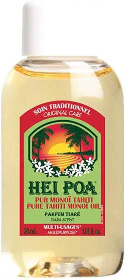Hei Poa Pure Tahiti Monoï Oil Tiare Scent 30Ml