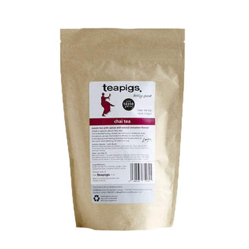 Teapigs Loose Chai Tea, 250G, Robust Big Leaf Tea, Malty Assam, Cardamom, Cinnamon, Ginger Chai Loose Tea