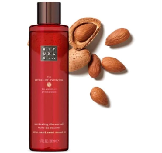 The Ritual Of Ayurveda Shower Oil 6.7 Oz, 200 Ml : Beauty & Personal Care