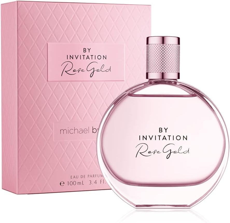 Michael Bublé Fragrances By Invitation Rose Gold, Perfume For Women, Eau De Parfum, 100 Ml