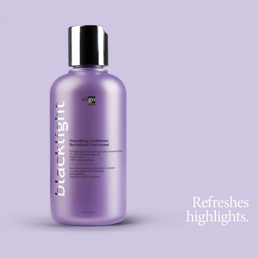 Oligo Professionnel Blacklight Nourishing Conditioner | Paraben Free | Moisturizing Hydration | Vegan Friendly Color Extender (8.5 Oz) : Beauty & Personal Care
