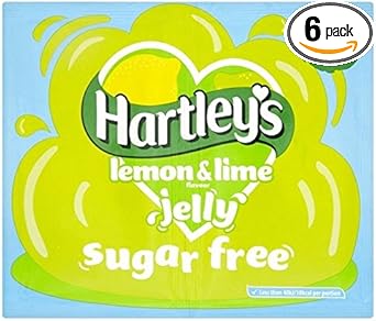 Hartley's Sugar Free Lemon & Lime Jelly Crystals 23g - Pack of 6 : Amazon.co.uk: Grocery