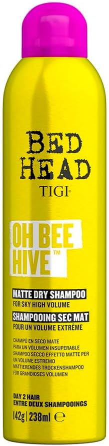Tigi Oh Bee Hive Dry Shampoo, For Volume And Matte Finish, 238Ml