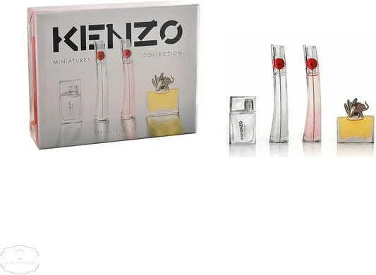 Kenzo Flower 4 Piece Gift Set: Flower Eau De Parfum 4Ml - Flower By Poppy Bouque