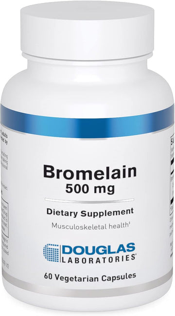 Douglas Laboratories Bromelain | 500 Mg - Supports Musculoskeletal System | 60 Capsules