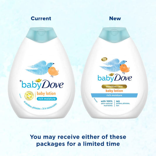 Baby Dove Rich Moisture Nourishing Baby Lotion, 400ml