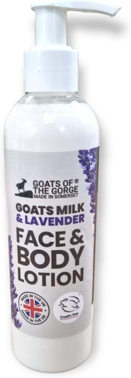 Goats Of The Gorge Skin Lotion Lavender Scented - 250Ml Goats Milk Soap Body Care, Palm Oil Free, Water Free - Luxurious Goats Milk Skin Lotion For Soft, Nourished Skin