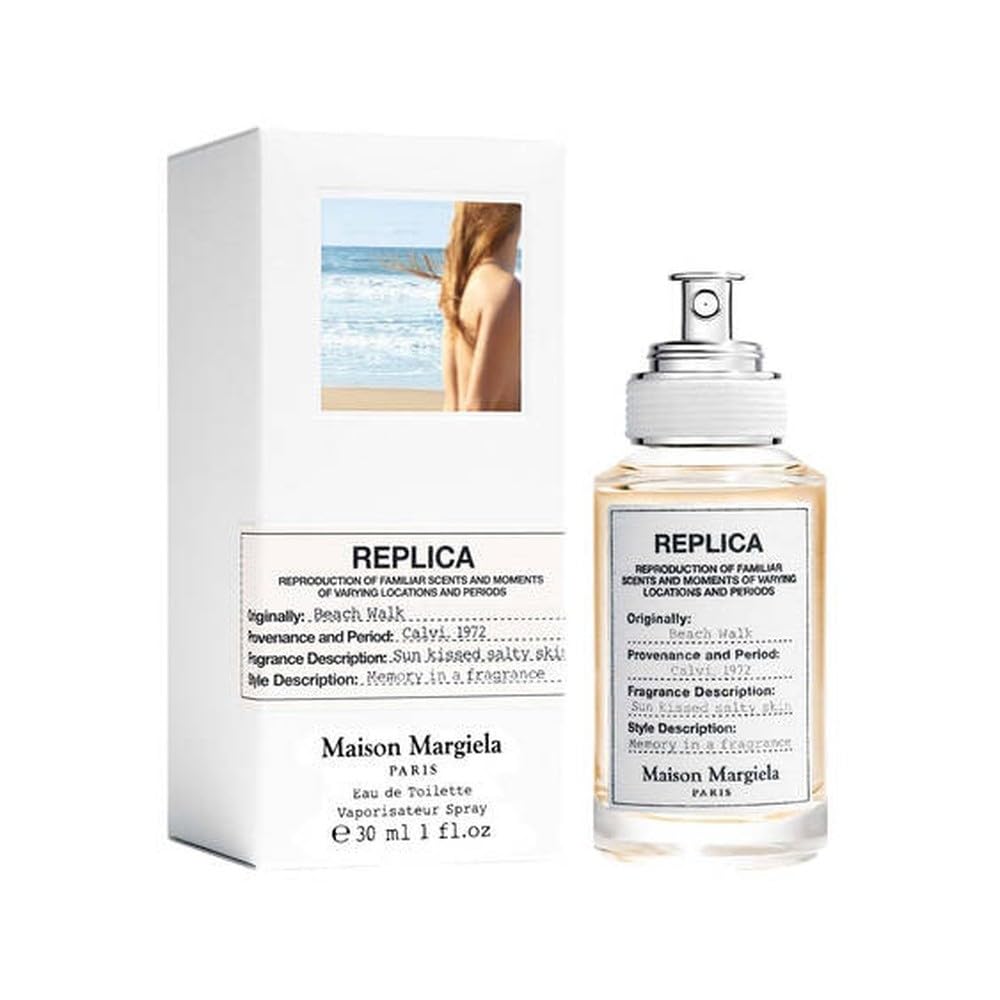 Maison Margiela ’Replica’ Beach Walk 1 Oz/ 30 Ml Eau De Toilette Spray : Beauty & Personal Care
