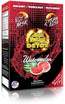 High Voltage Detox Drink 32Oz Watermelon : Health & Household