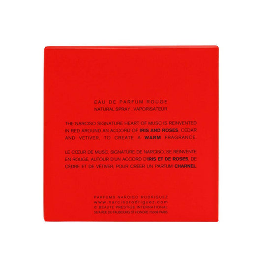 Narciso Rodriguez Rouge For Her 3.0 Oz Eau De Parfum Spray