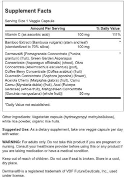 Swanson Vegan Collagen Builder - Featuring Dermaval - Hair, Skin, Nail Health - 60 Veg Caps 2 Pack