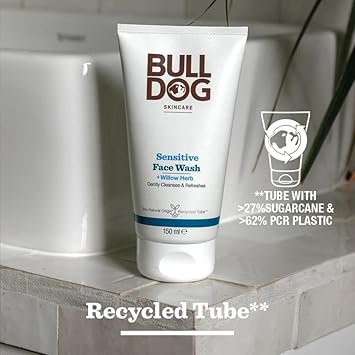 BULLDOG SKINCARE - Sensitive Face Wash For Men Cleanser for Sensitive Skin 150 ml : Amazon.co.uk: Beauty