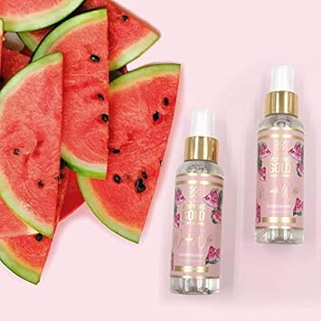 Sosu By Sj Dripping Gold Watermelon Scent Wonder Water Light/Medium Self-Tanning Facial Mist, 100Ml/3.38 Ounce