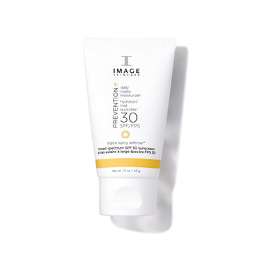 Image Skincare, Prevention+ Daily Matte Moisturizer Spf 30, Zinc Oxide Mattifying Face Sunscreen Lotion, 3.2 Oz