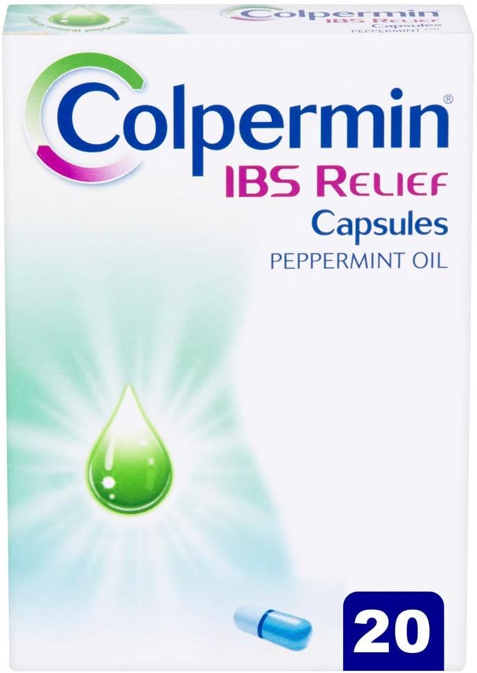 Colpermin Ibs Relief Capsules, Peppermint Oil, Pack Of 20