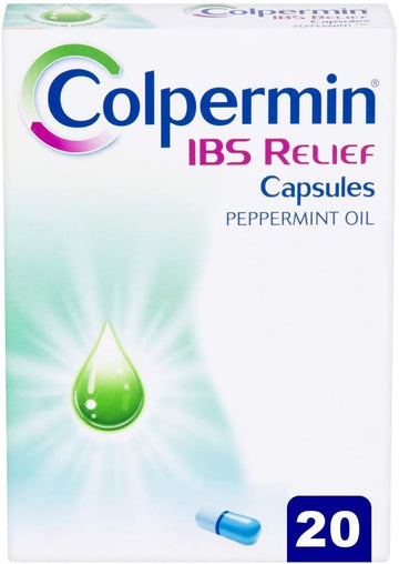 Colpermin Ibs Relief Capsules, Peppermint Oil, Pack Of 20