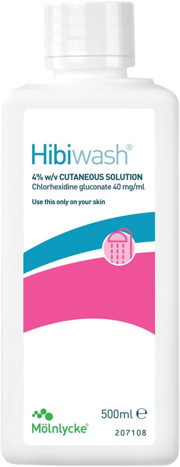 Hibiwash Full Body Antimicrobial Wash For Pre-And-Post Operative Care, 500Ml