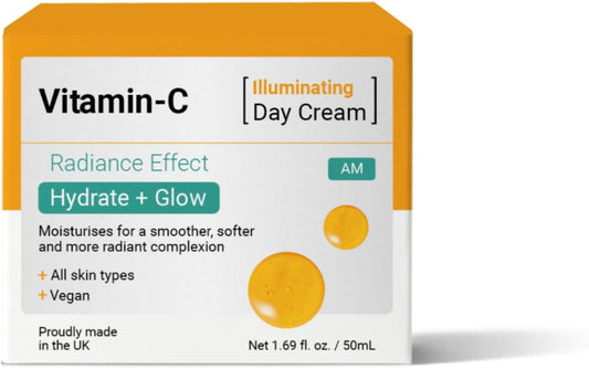 Skin Academy London | Glow Boost | Illuminating Day Cream | Nourishes + Illuminates | 50Ml