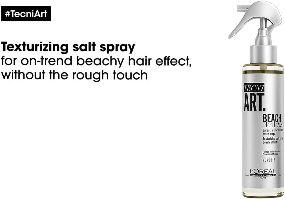L'Oréal Professionnel Tecni.Art, Beach Waves Texturizing Salt Spray, 150 Ml